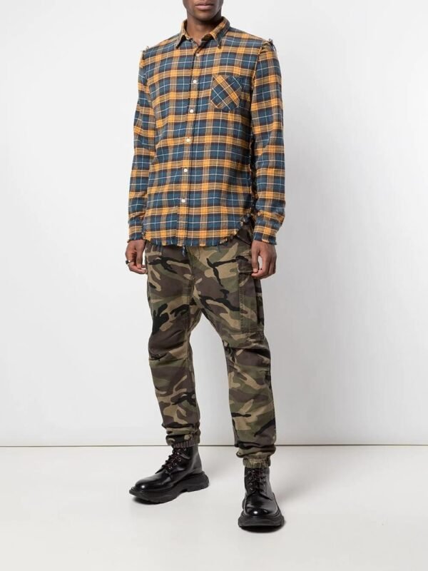 Tapered Camouflage Trousers - Image 3