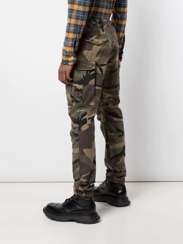 Tapered Camouflage Trousers - Image 4