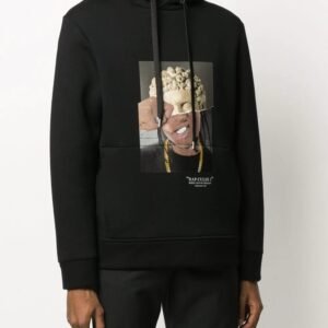 Rap-Clues 1 hybrid Print Hoodie - Image 2