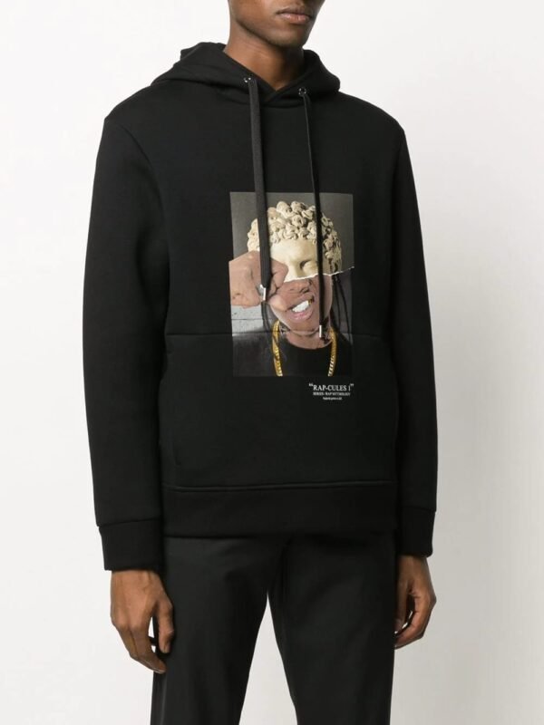 Rap-Clues 1 hybrid Print Hoodie - Image 2