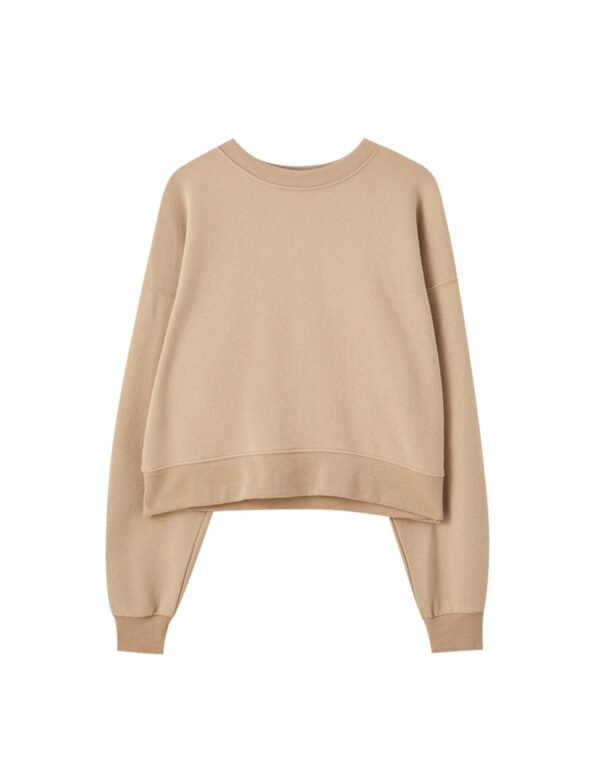 Basic Round Neck Sweatshirt