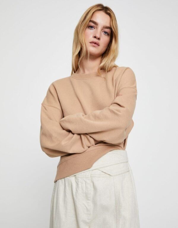 Basic Round Neck Sweatshirt - Image 3