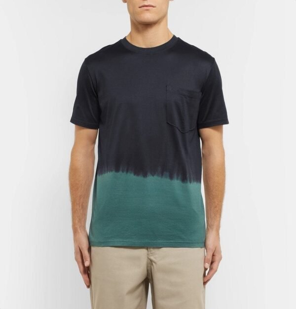 Dip-Dyed CottonT-Shirt - Image 2