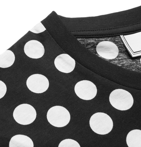 Polka Dot Jersey T-Shirt - Image 4