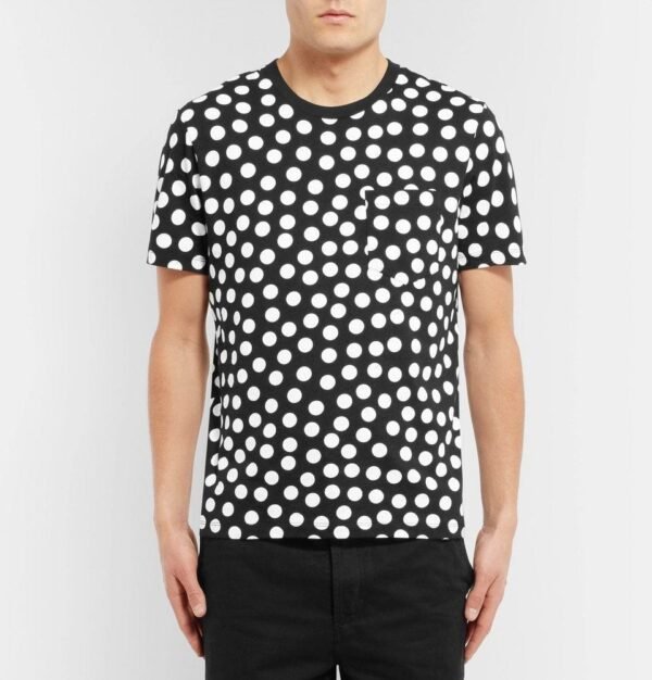 Polka Dot Jersey T-Shirt - Image 3